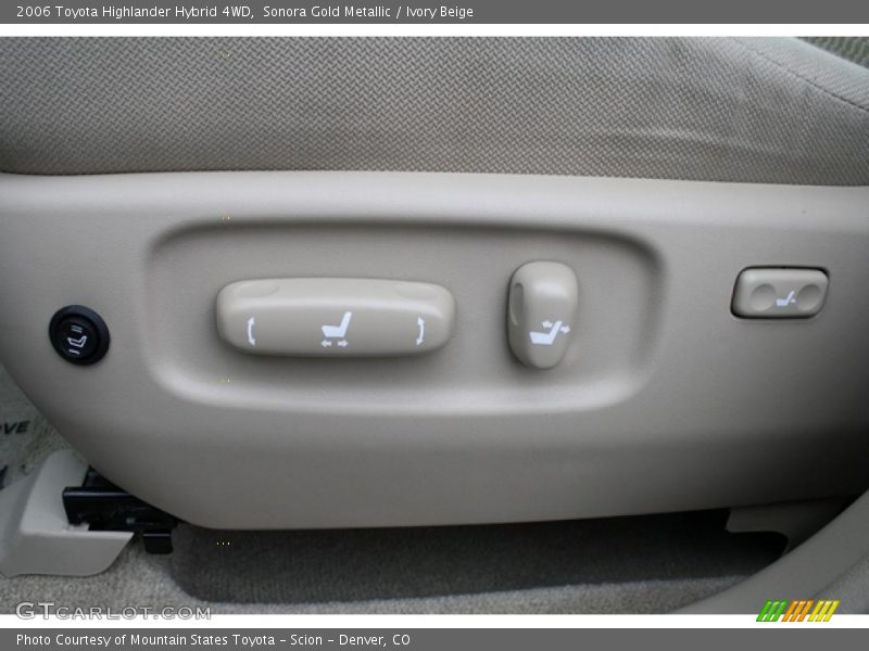 Sonora Gold Metallic / Ivory Beige 2006 Toyota Highlander Hybrid 4WD