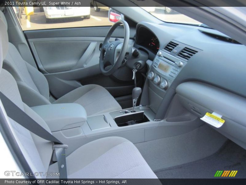 Super White / Ash 2011 Toyota Camry LE