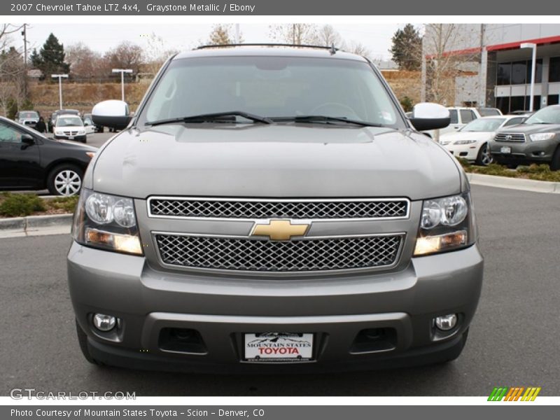 Graystone Metallic / Ebony 2007 Chevrolet Tahoe LTZ 4x4