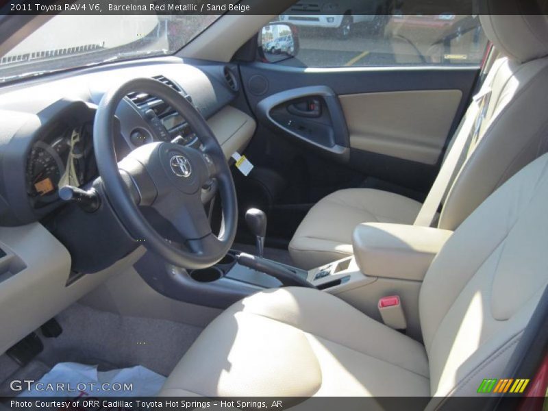  2011 RAV4 V6 Sand Beige Interior