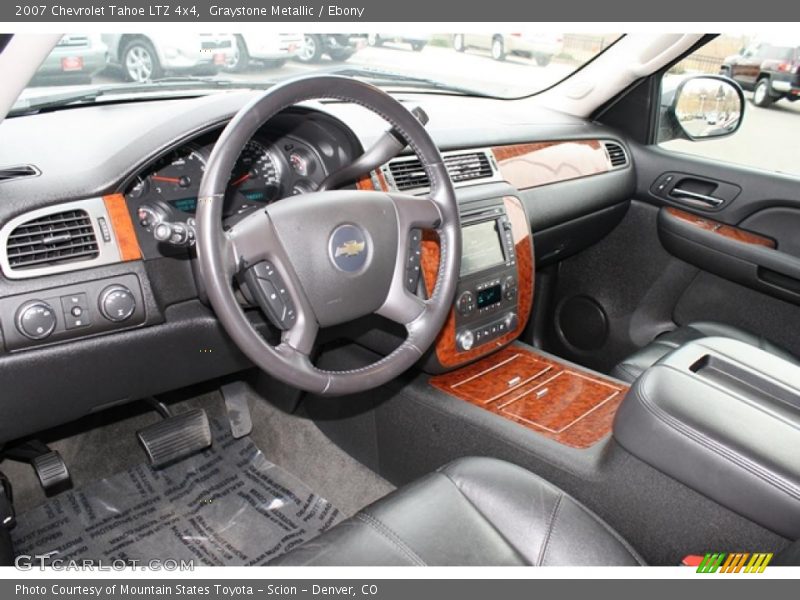 Graystone Metallic / Ebony 2007 Chevrolet Tahoe LTZ 4x4