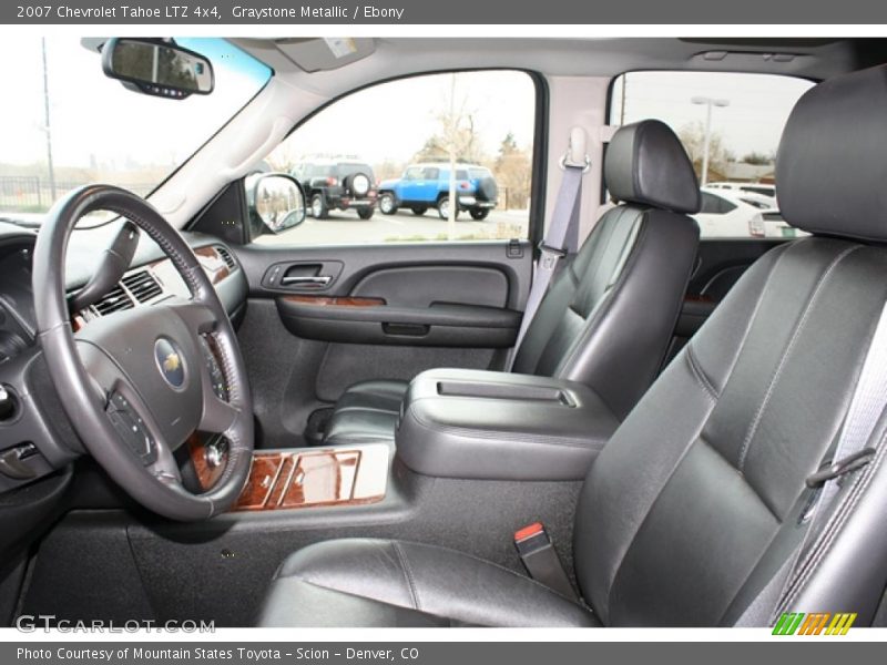 Graystone Metallic / Ebony 2007 Chevrolet Tahoe LTZ 4x4