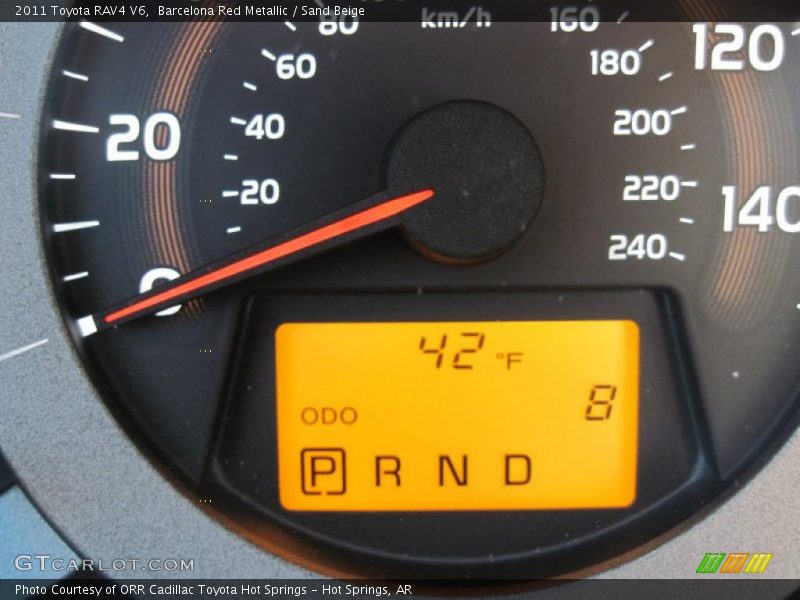 Barcelona Red Metallic / Sand Beige 2011 Toyota RAV4 V6