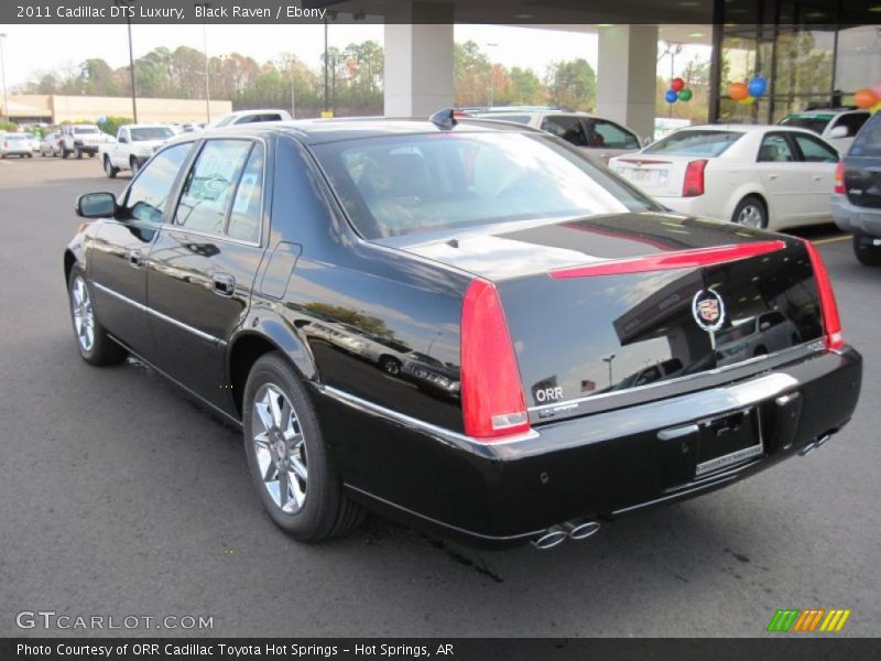 Black Raven / Ebony 2011 Cadillac DTS Luxury