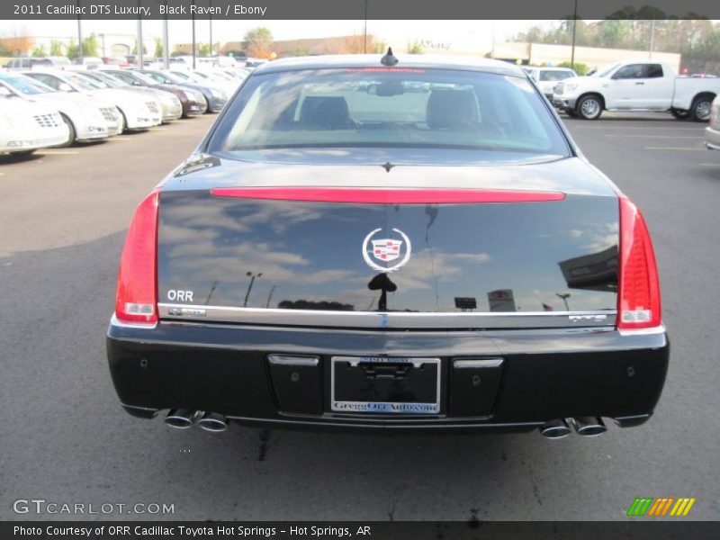 Black Raven / Ebony 2011 Cadillac DTS Luxury