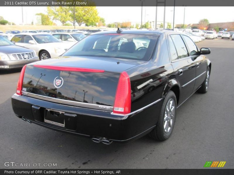 Black Raven / Ebony 2011 Cadillac DTS Luxury