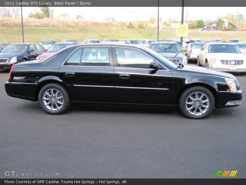 Black Raven / Ebony 2011 Cadillac DTS Luxury