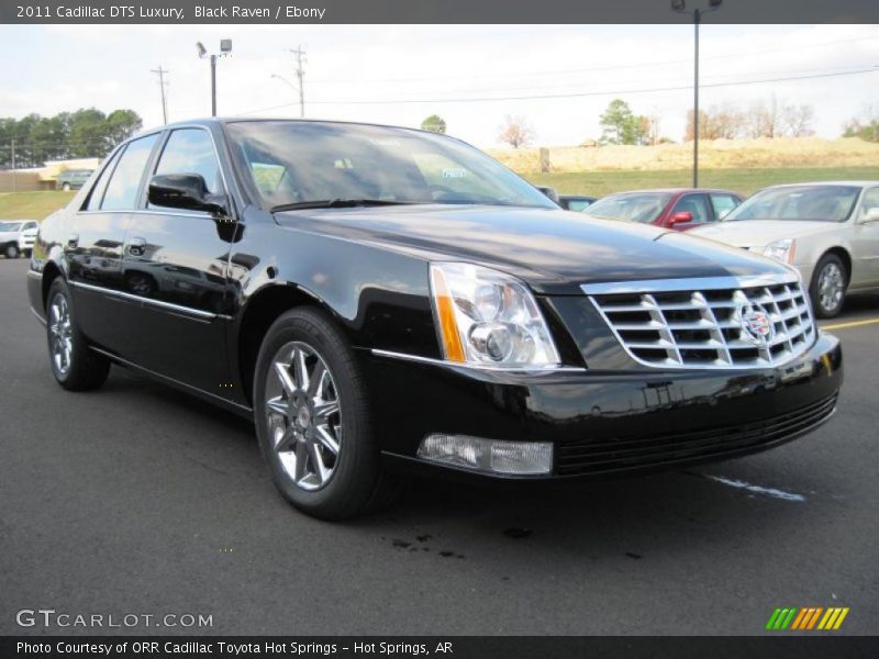 Black Raven / Ebony 2011 Cadillac DTS Luxury