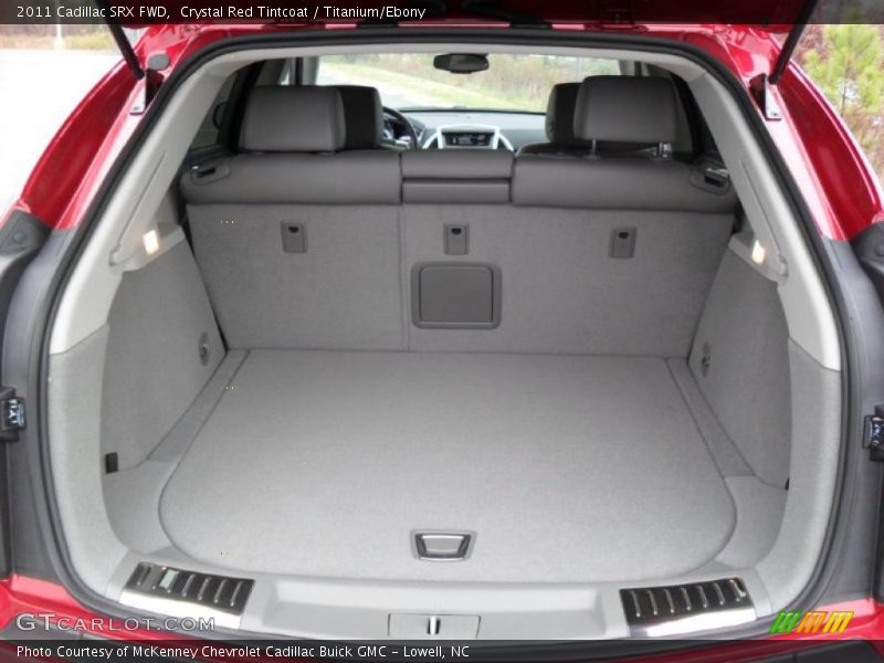 Crystal Red Tintcoat / Titanium/Ebony 2011 Cadillac SRX FWD