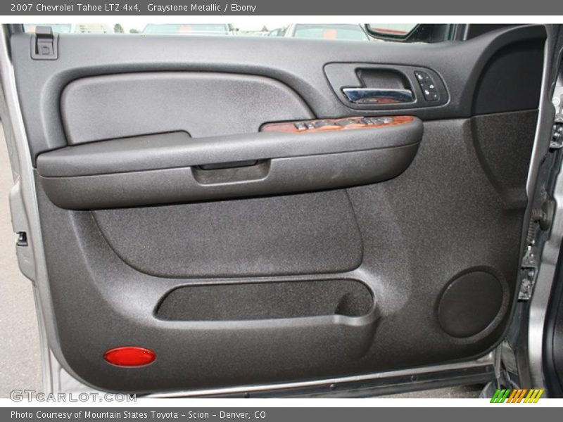 Graystone Metallic / Ebony 2007 Chevrolet Tahoe LTZ 4x4