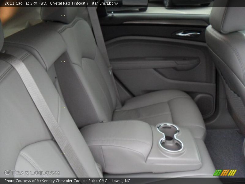Crystal Red Tintcoat / Titanium/Ebony 2011 Cadillac SRX FWD