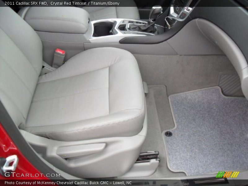 Crystal Red Tintcoat / Titanium/Ebony 2011 Cadillac SRX FWD