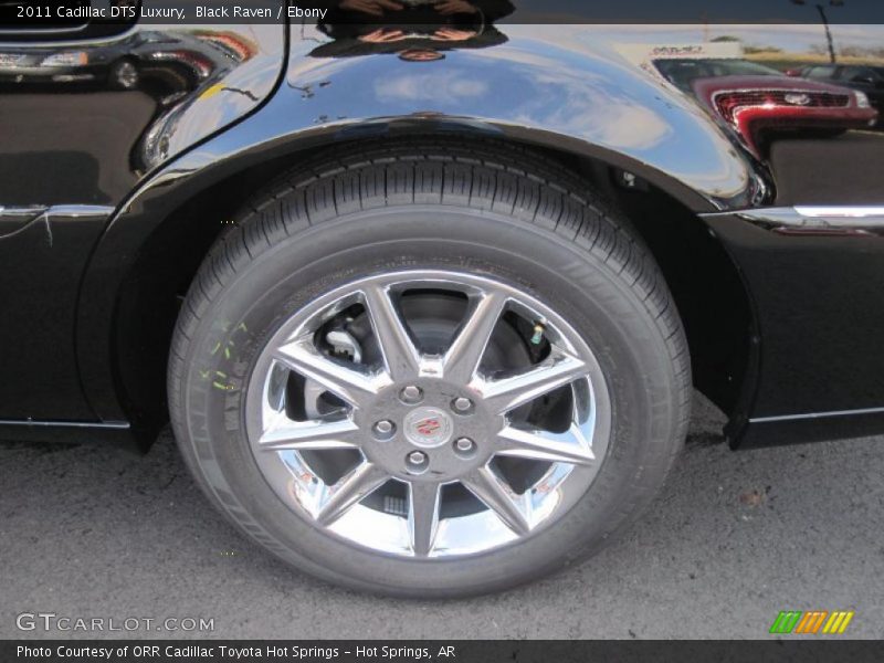 Black Raven / Ebony 2011 Cadillac DTS Luxury