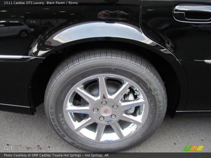 Black Raven / Ebony 2011 Cadillac DTS Luxury