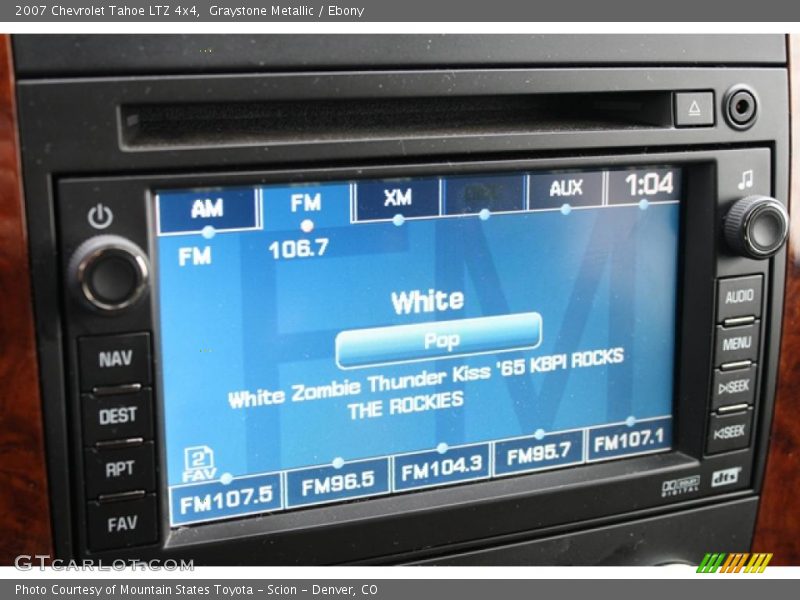 Graystone Metallic / Ebony 2007 Chevrolet Tahoe LTZ 4x4