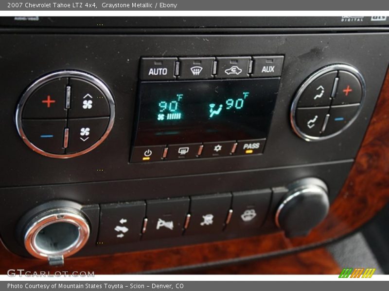 Graystone Metallic / Ebony 2007 Chevrolet Tahoe LTZ 4x4