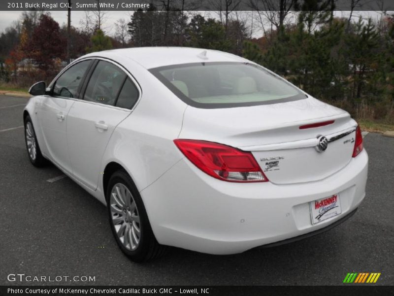 Summit White / Cashmere 2011 Buick Regal CXL
