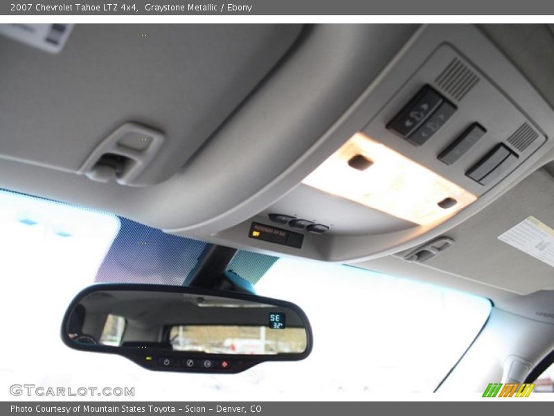 Graystone Metallic / Ebony 2007 Chevrolet Tahoe LTZ 4x4