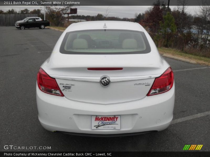 Summit White / Cashmere 2011 Buick Regal CXL