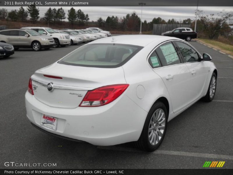 Summit White / Cashmere 2011 Buick Regal CXL