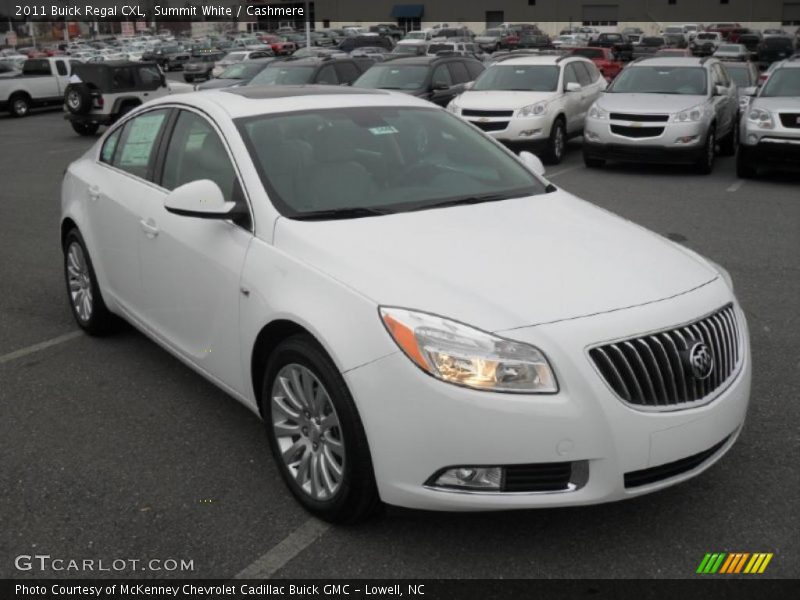Summit White / Cashmere 2011 Buick Regal CXL