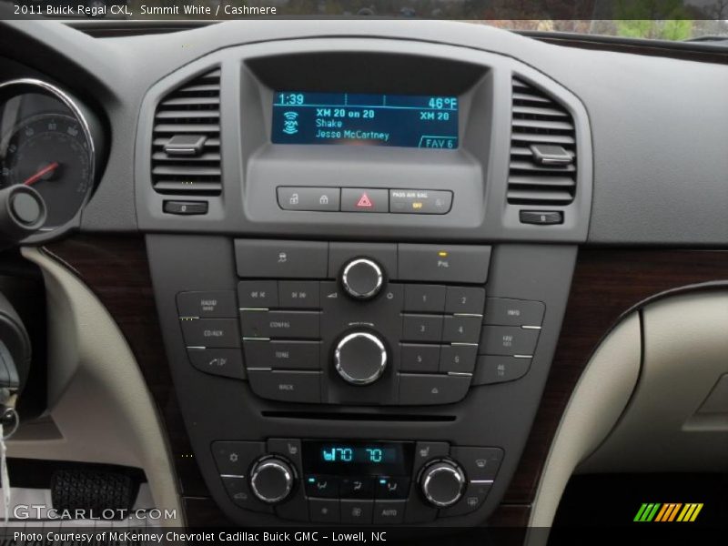 Controls of 2011 Regal CXL