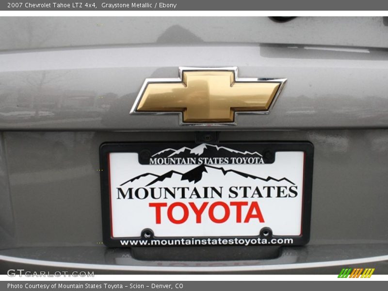 Graystone Metallic / Ebony 2007 Chevrolet Tahoe LTZ 4x4