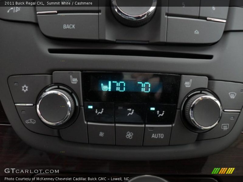 Controls of 2011 Regal CXL