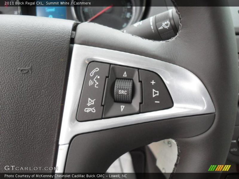 Controls of 2011 Regal CXL