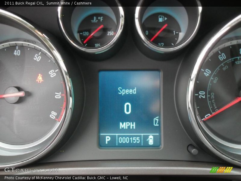 Summit White / Cashmere 2011 Buick Regal CXL