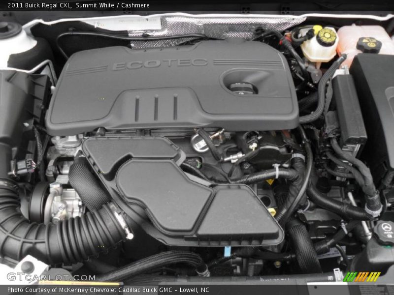  2011 Regal CXL Engine - 2.4 Liter SIDI DOHC 16-Valve VVT ECOTEC 4 Cylinder