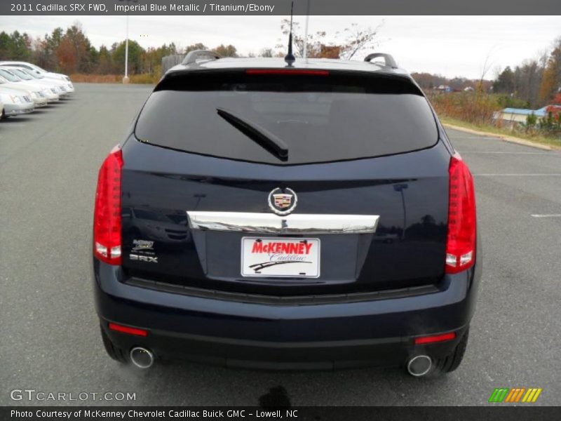 Imperial Blue Metallic / Titanium/Ebony 2011 Cadillac SRX FWD