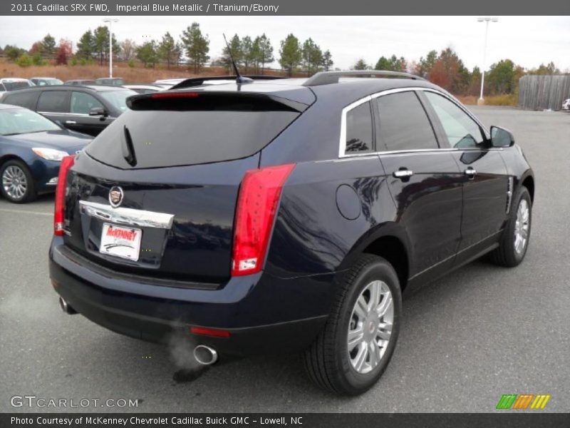 Imperial Blue Metallic / Titanium/Ebony 2011 Cadillac SRX FWD