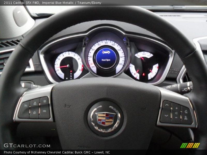 Imperial Blue Metallic / Titanium/Ebony 2011 Cadillac SRX FWD