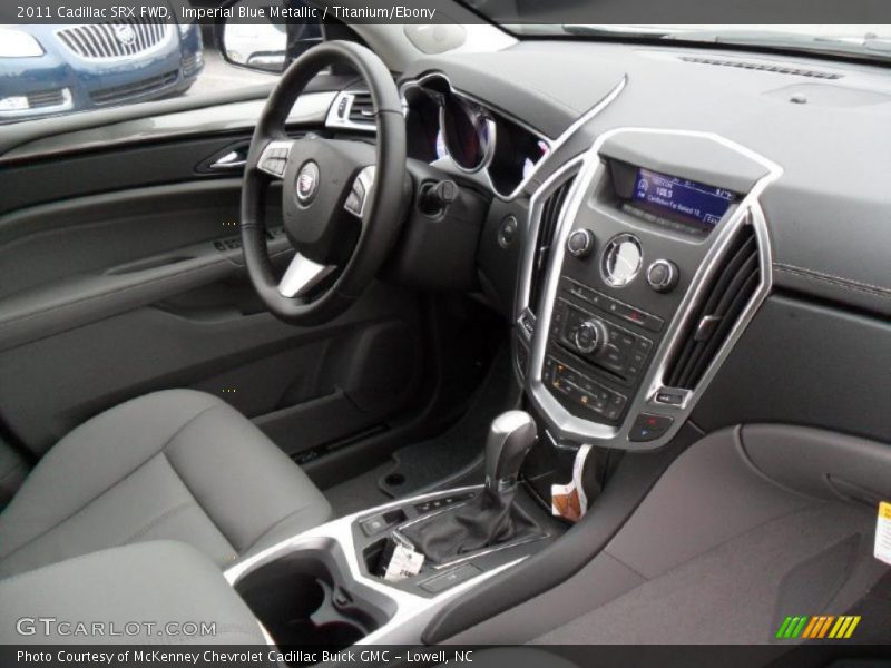 Imperial Blue Metallic / Titanium/Ebony 2011 Cadillac SRX FWD
