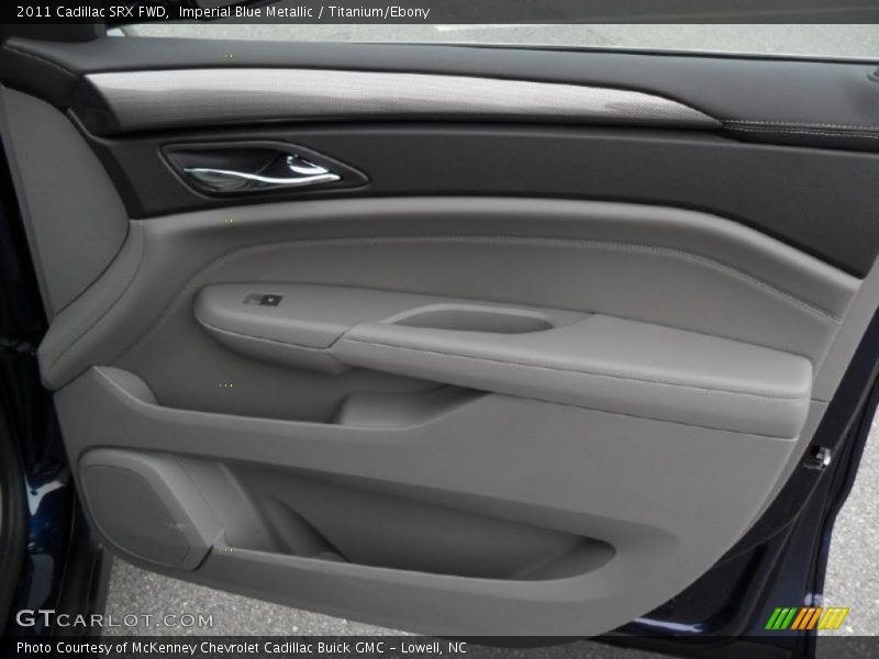 Imperial Blue Metallic / Titanium/Ebony 2011 Cadillac SRX FWD