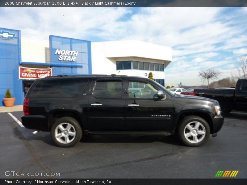 Black / Light Cashmere/Ebony 2008 Chevrolet Suburban 1500 LTZ 4x4