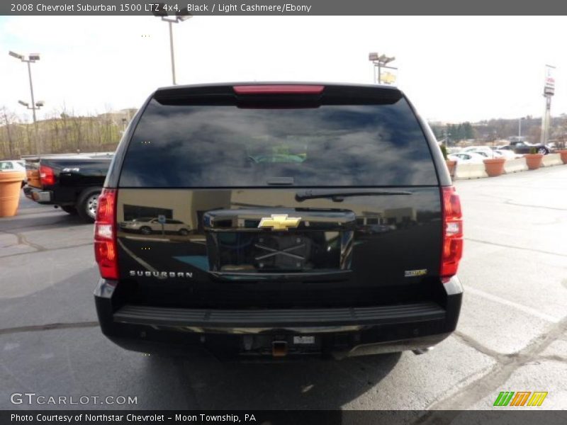 Black / Light Cashmere/Ebony 2008 Chevrolet Suburban 1500 LTZ 4x4