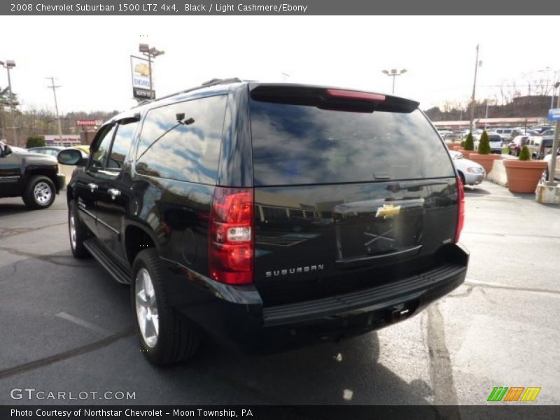 Black / Light Cashmere/Ebony 2008 Chevrolet Suburban 1500 LTZ 4x4