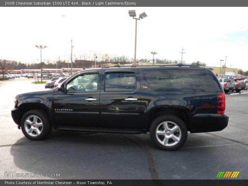 Black / Light Cashmere/Ebony 2008 Chevrolet Suburban 1500 LTZ 4x4