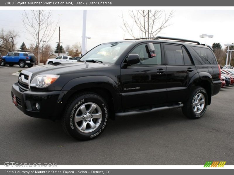 Black / Dark Charcoal 2008 Toyota 4Runner Sport Edition 4x4