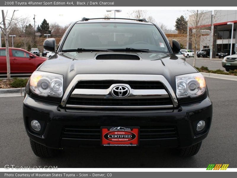 Black / Dark Charcoal 2008 Toyota 4Runner Sport Edition 4x4