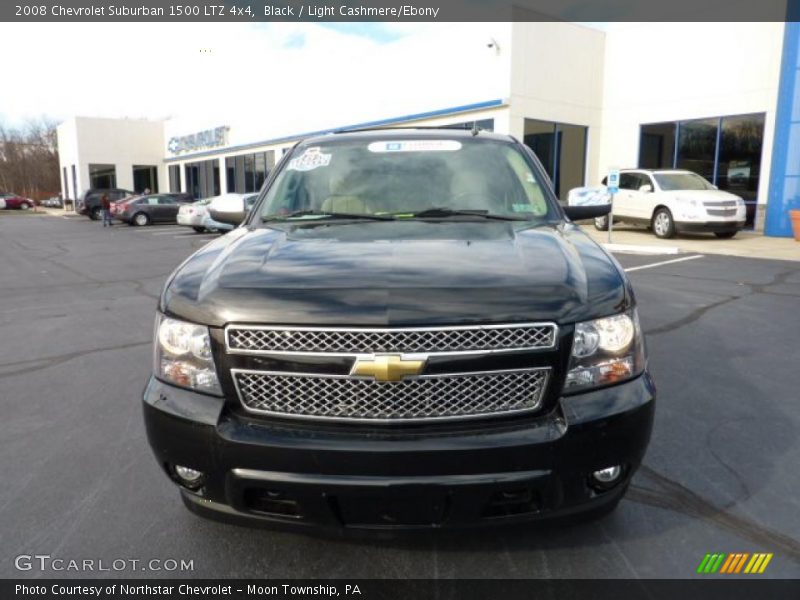 Black / Light Cashmere/Ebony 2008 Chevrolet Suburban 1500 LTZ 4x4