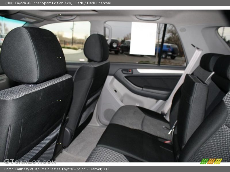 Black / Dark Charcoal 2008 Toyota 4Runner Sport Edition 4x4