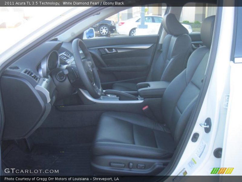 White Diamond Pearl / Ebony Black 2011 Acura TL 3.5 Technology