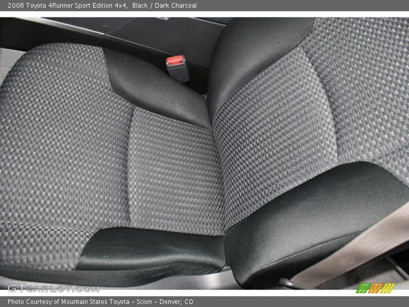 Black / Dark Charcoal 2008 Toyota 4Runner Sport Edition 4x4