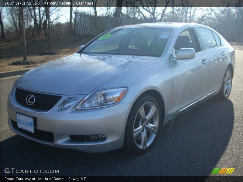 Mercury Metallic / Cashmere 2007 Lexus GS 350