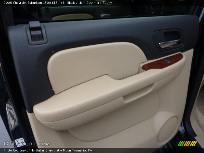 Black / Light Cashmere/Ebony 2008 Chevrolet Suburban 1500 LTZ 4x4