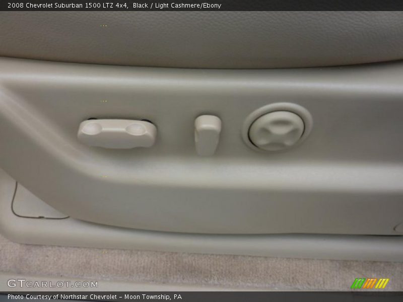 Black / Light Cashmere/Ebony 2008 Chevrolet Suburban 1500 LTZ 4x4
