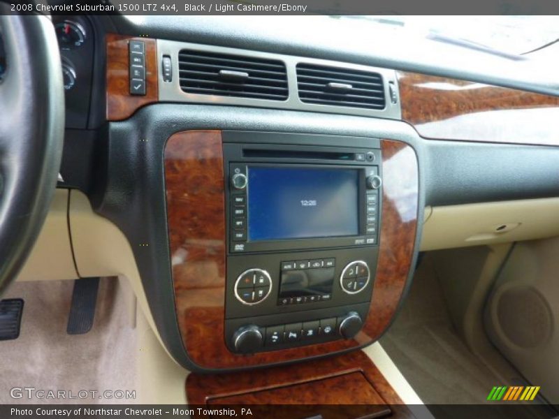 Black / Light Cashmere/Ebony 2008 Chevrolet Suburban 1500 LTZ 4x4